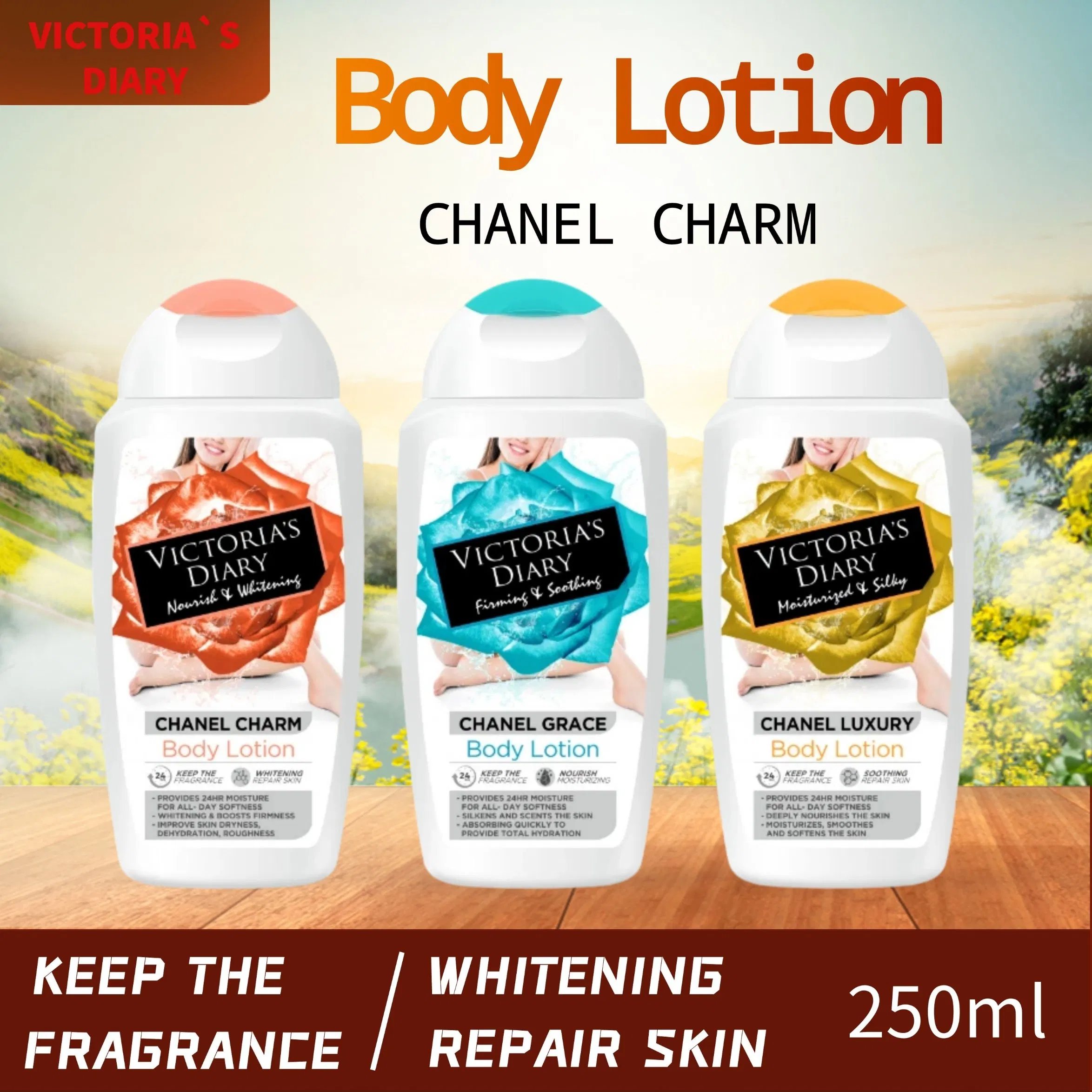 250ml Nourishing 24 Hours Moisturizing Body Lotion
