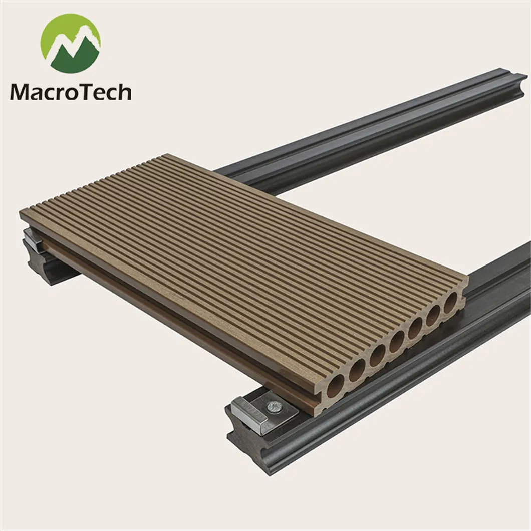 High Density Exterior Anti-UV Long Life Pool Decking Wood Plastic Terrace Flooring