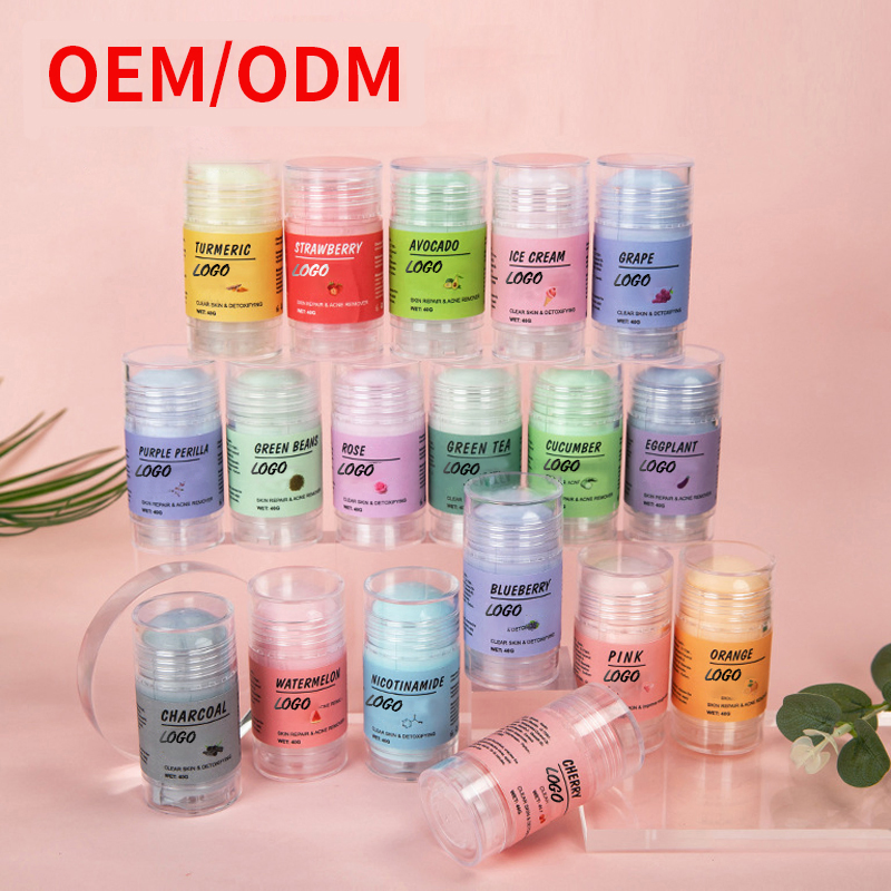 Aixin Cosmetics Face Skin Care Clay Mask Stick 40g Acne Treatment Refreshing Mask Stick Deep Cleansing Moisturizing Mask Stick Clay Mask Stick