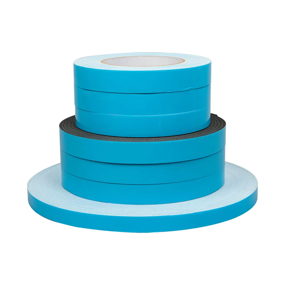 High Temperature Self Adhesive Backed 2 Wide Waterproof PE Foam Tape for Fixation
