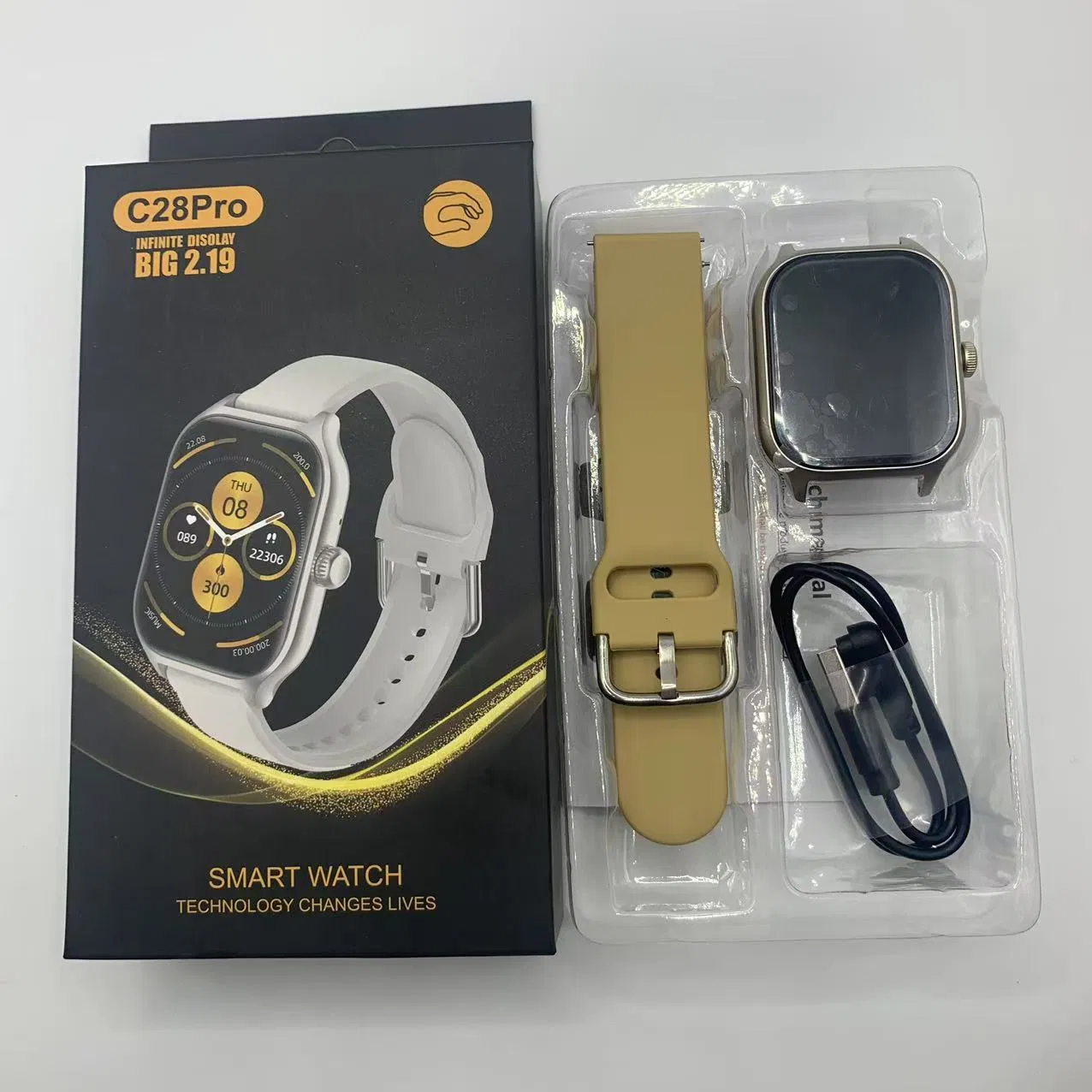 Умные часы C28PRO с мониторингом здоровья и играми