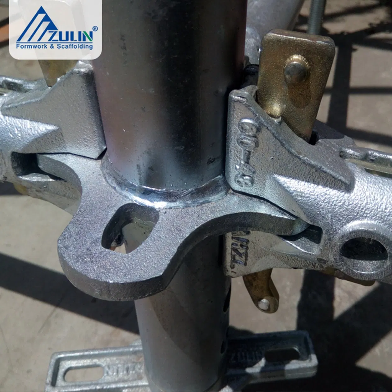 Zulin Galvanized Layher Scaffolding System Kwikstage High Loading Ability Flexible Steel Ringlock Scaffolding for Formwork Construction Support Shoring System