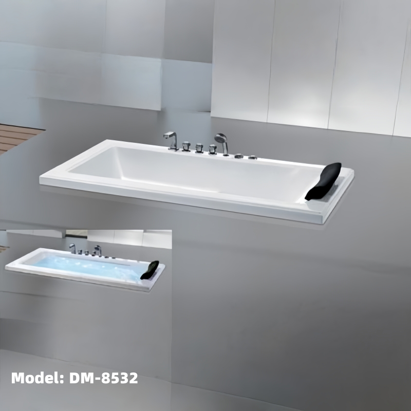 Stylish Acrylic Bathtub for Adults with Comfort Features