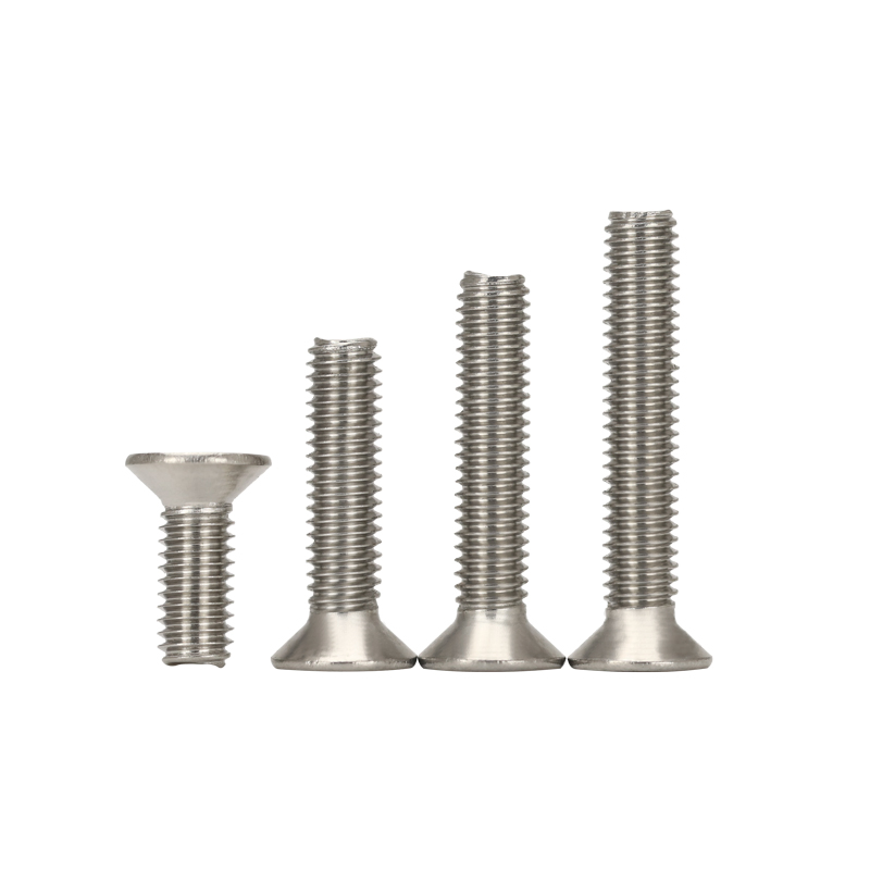 Premium Stainless Steel Flat Head Screws for Wood & Metal