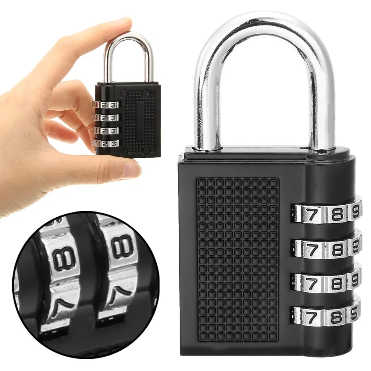 Combination Locks 4 Digit Outdoor Waterproof Padlocks