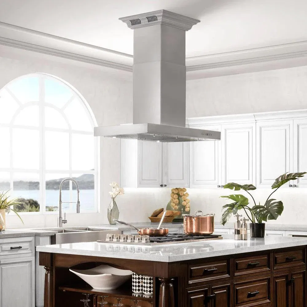 Kh20A 600mm Columnar Range Hood Glass Panel