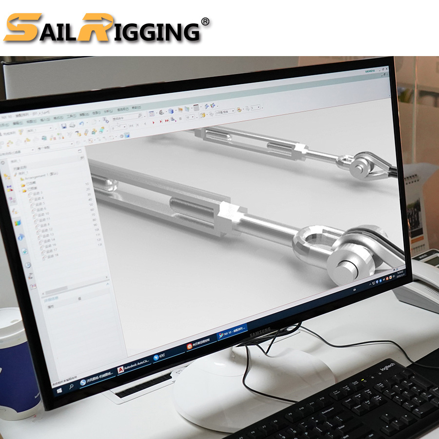 Carbon Steel Galvanized M12 M24 Turnbuckle DIN 1480