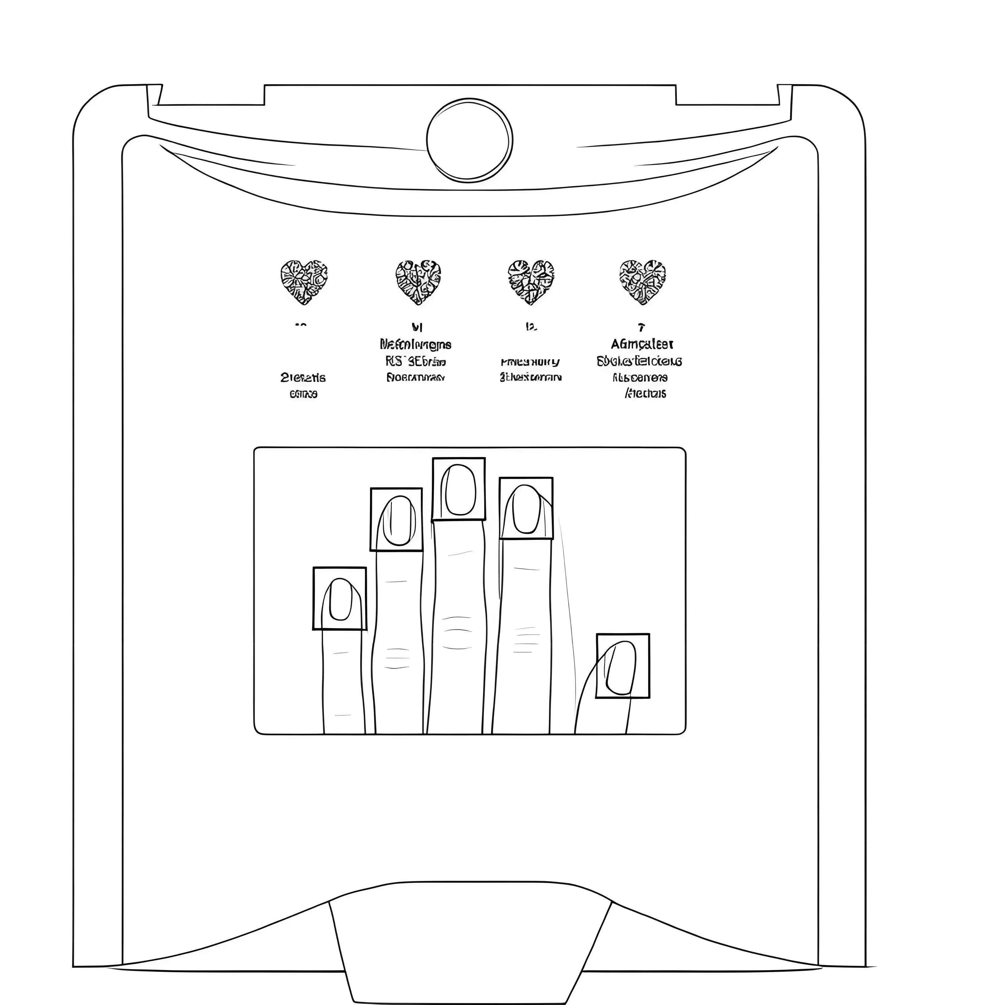 Professional 109PCS LEDs O Nail Ai LED Nail Lamp with Camera