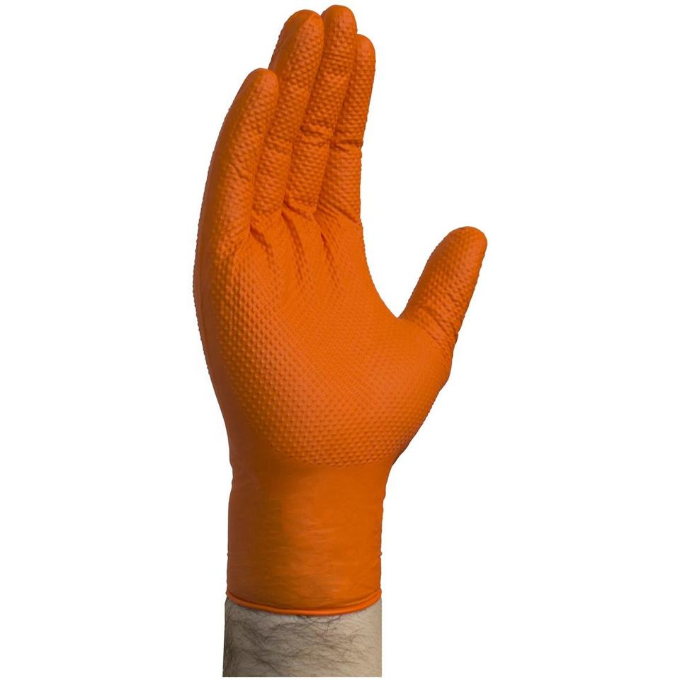 X-Large Nitrile Exam Gloves Powder-Free Disposable Safety Gloves Medical Industrial Use Latex-Free