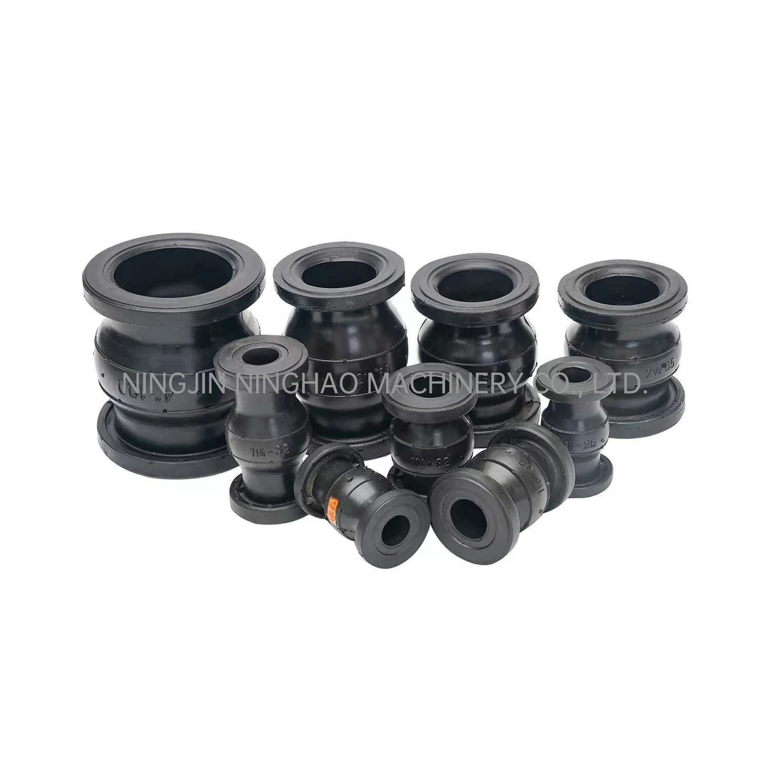 16 Inch DN400 Single Ball Flexible EPDM/NBR/Nr/FKM Rubber Expansion Joint