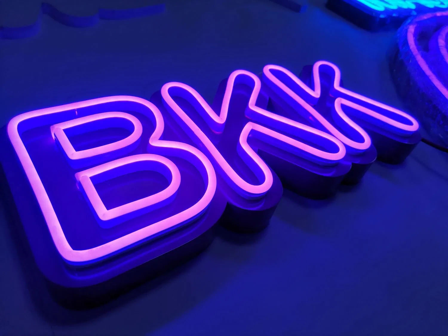 LED Neon Flex Sign Neon LED Sign Fluorescent Board on Shops