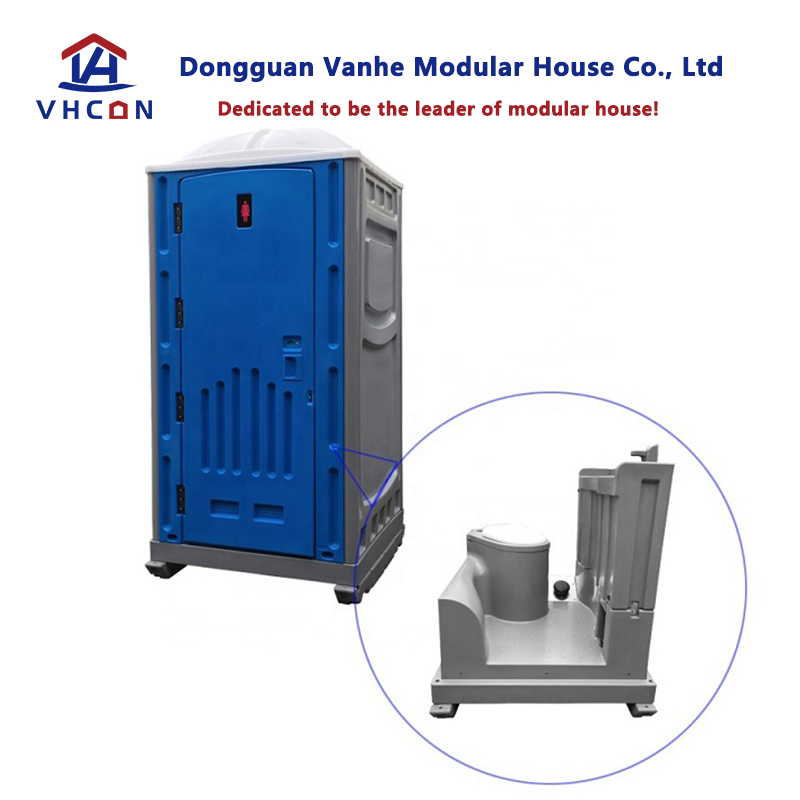 Hot Sale Public Luxury Quick Build Full Set Fast Build Free Design Modular Portable Toilets Mobile Plastic