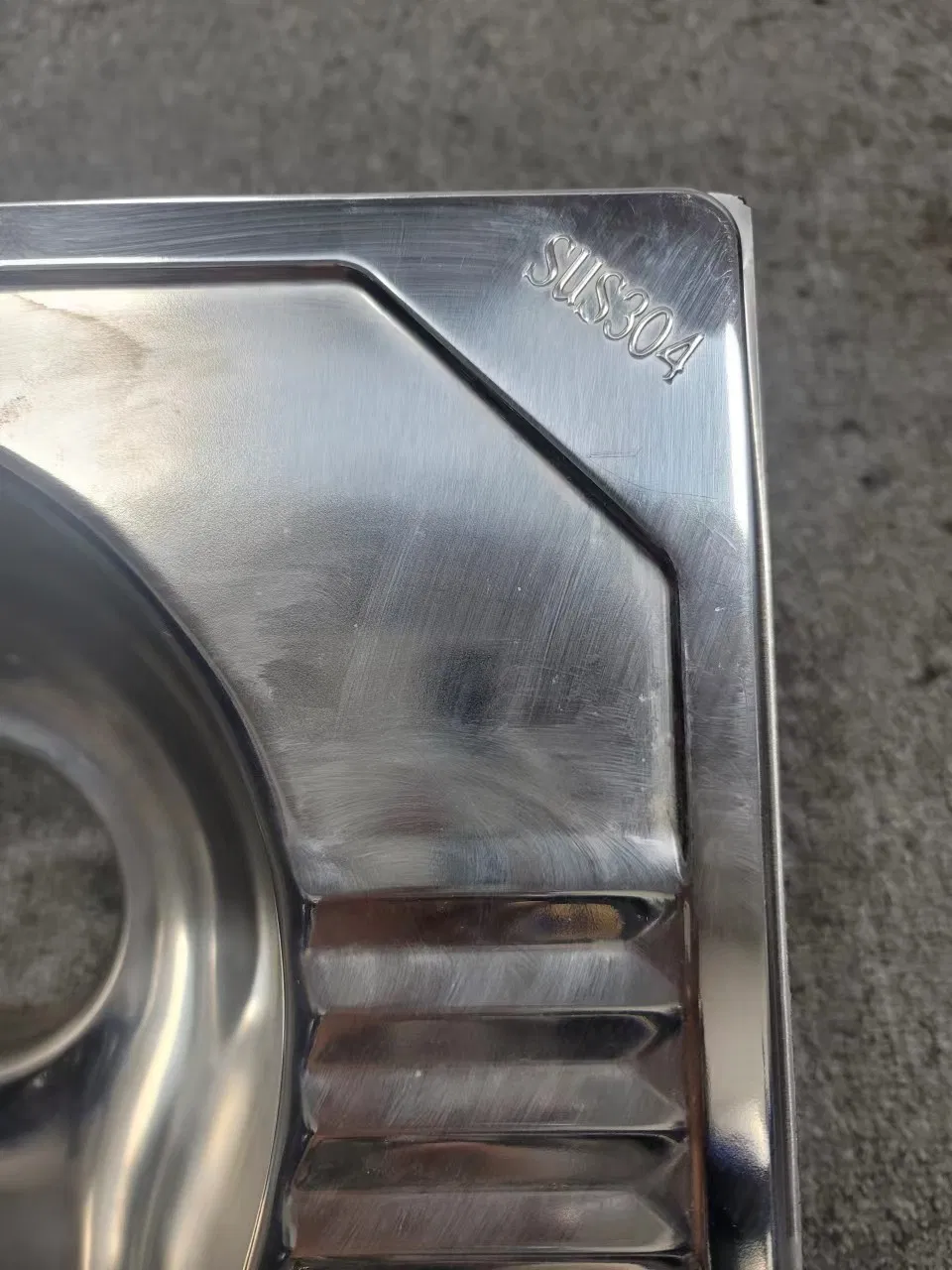Premium Sanitary Ware Stainless Steel Squatting Pan for Modern Bathrooms