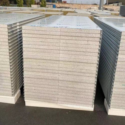 Insulated EPS/Rockwool/PU/Polyurethane Foam Wall Roof Construction Material Sandwich Panel for Warehouse/Workshop/Coldroom/Cleanroom