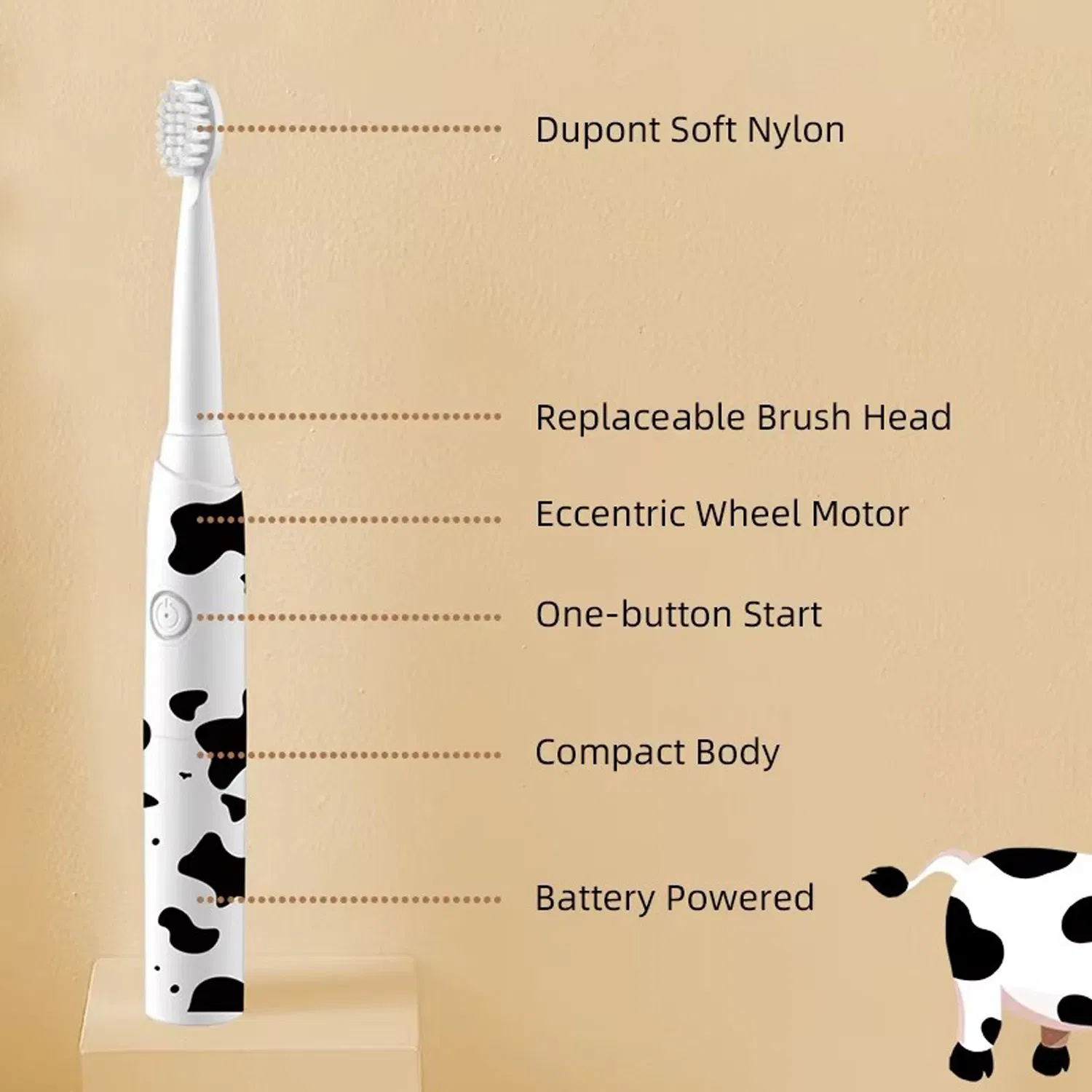 Ipx7 Waterproof Cheap Prices Vibrating Cute Kids Children Battery Sonic Electronic Toothbrush