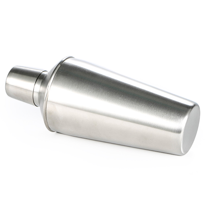 Customized Logo 600ml Black Copper Silver Stainless Steel Cocktail Shaker for Bar