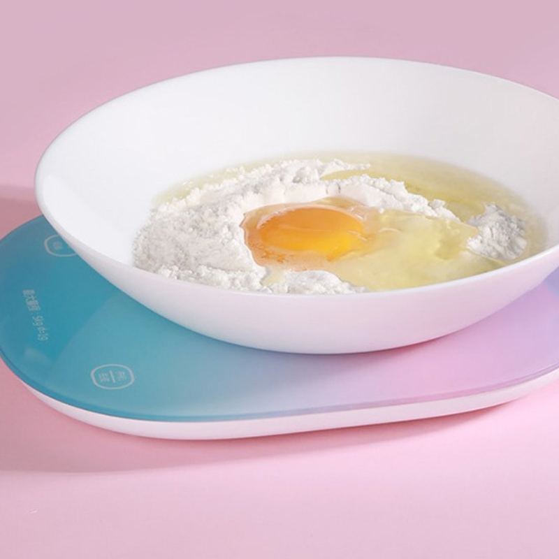 Кухонные весы Ks-2g с таймером и приложением, розовые