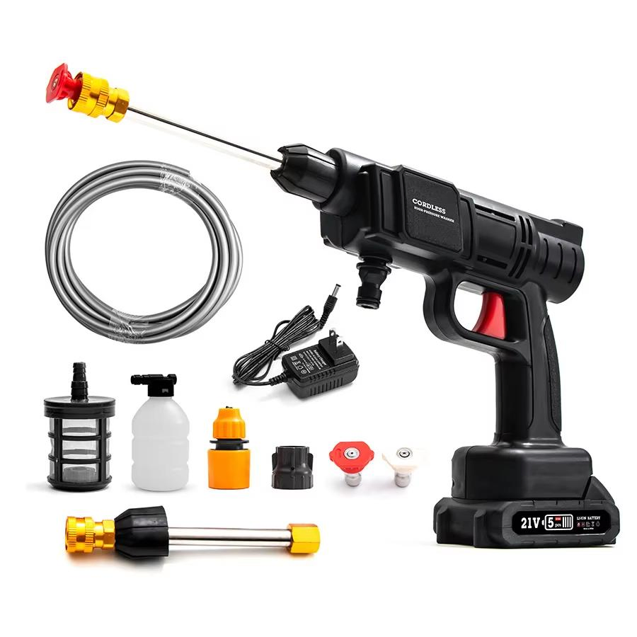 Lithium Battery Portable Multi Function Washing Machine High Pressure Water Sprayer