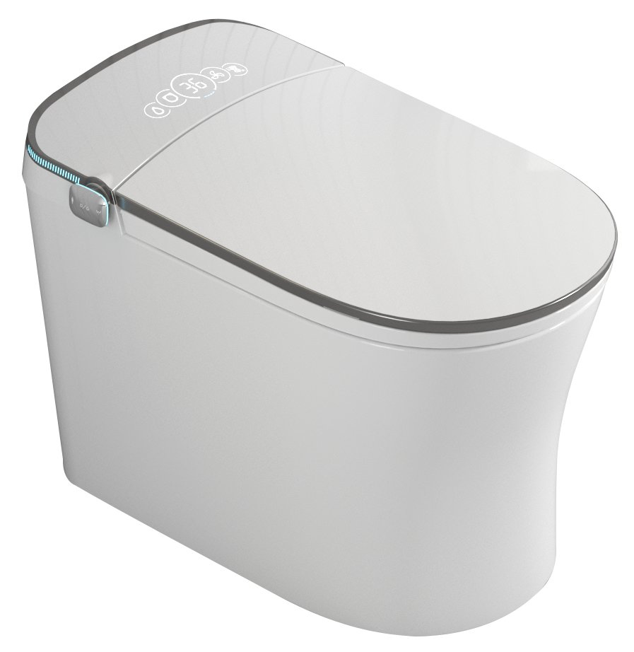 Very Simple, Hot Selling, Fashionable Ceramic Floor Standing Intelligent Toilet