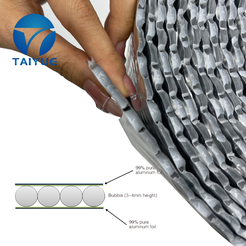 Reflective Bubble Foil Insulation for Greenhouse Roofing Construction Metal Building