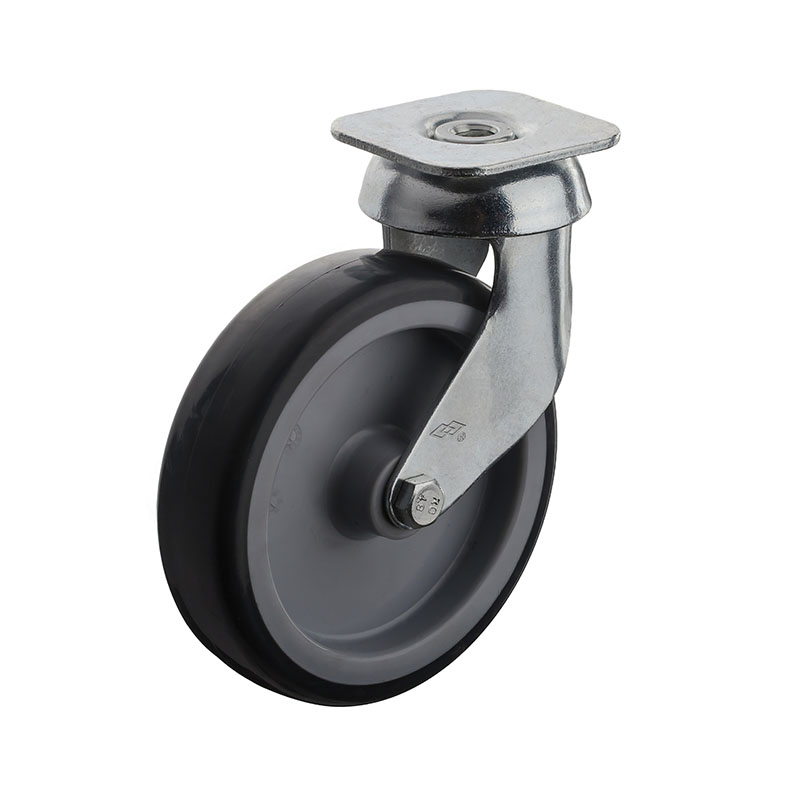 4 Inch Thermoplastic Rubber Handcart Caster