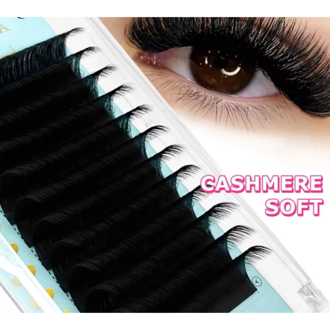 Wholesale Loose Fans /Classic/Premade Eyelash Extension of Private Label Custom Logo