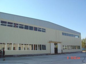 High Rise and Large Span Steel Structure Workshop Building