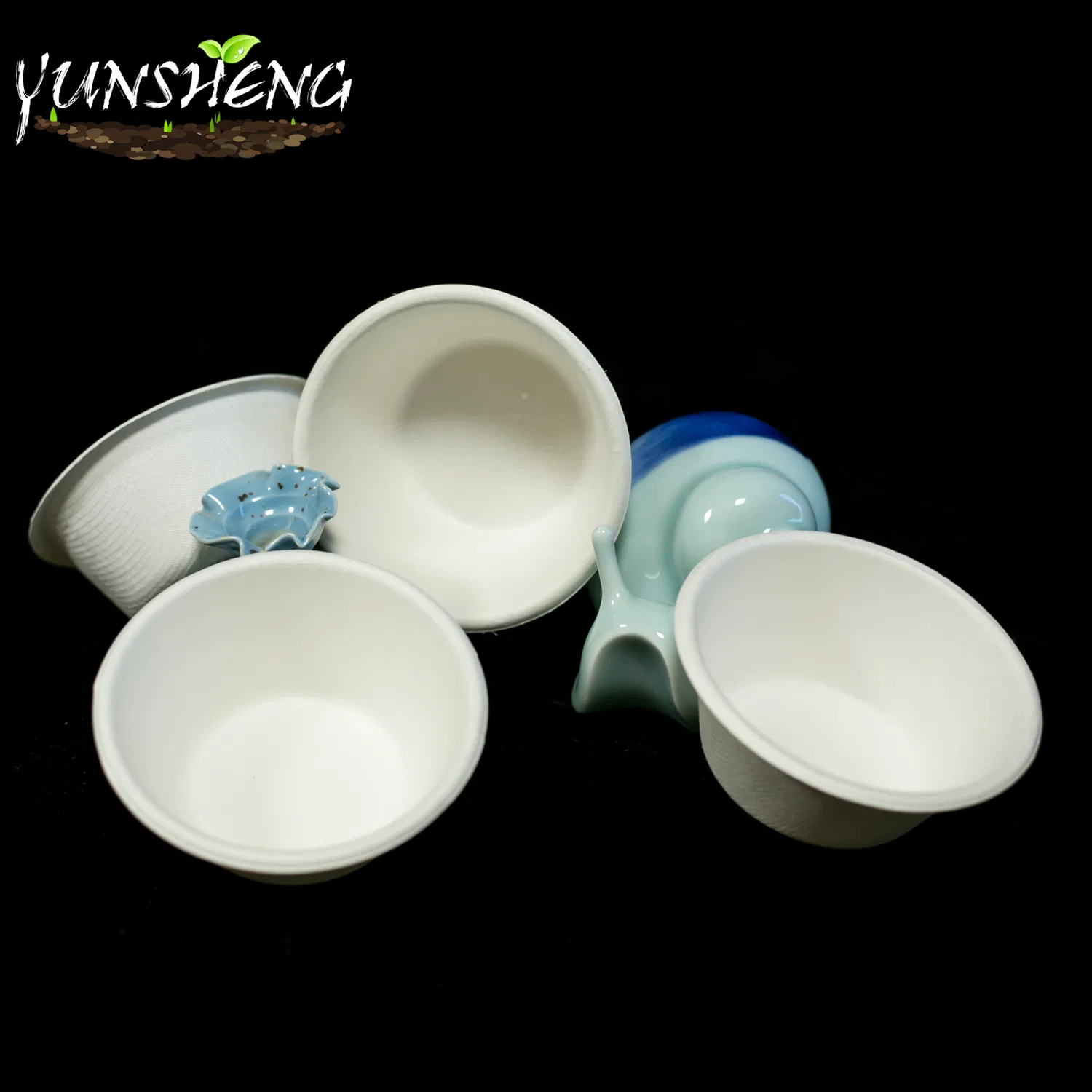 Eco Friendly Disposable Tableware 17 Oz 30 Oz 27oz Biodegradable Plates and Bowls Made in Sugarcane Bagasse
