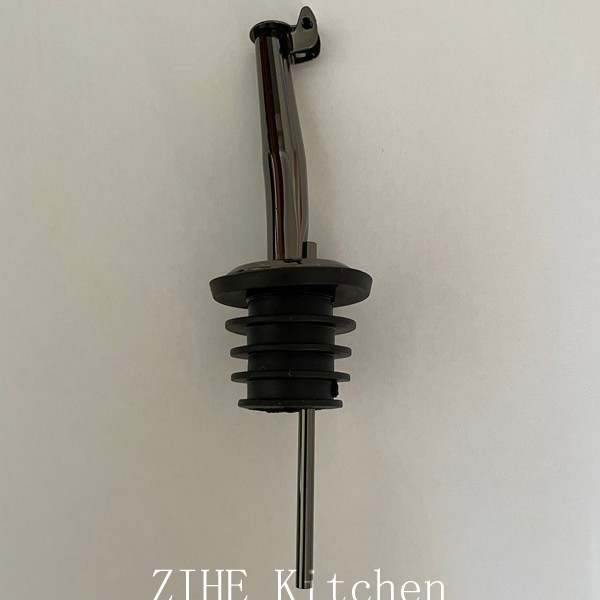 Stainless Steel Wine Pourer Oil Bottle Stopper Automatic Cap Wine Accessories