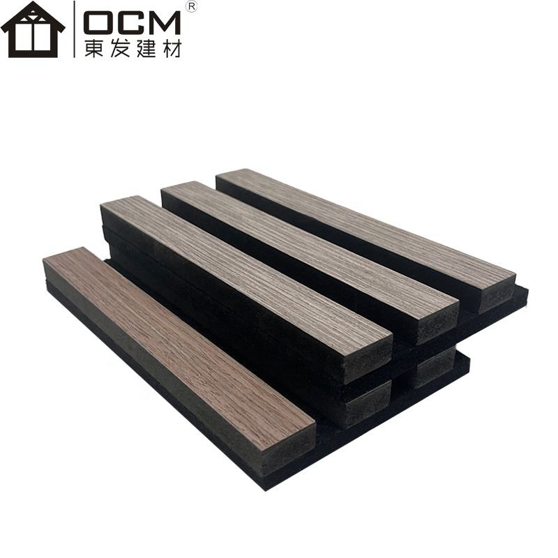 Modern Interior Material Wall Decoration MDF Acoustic Panel