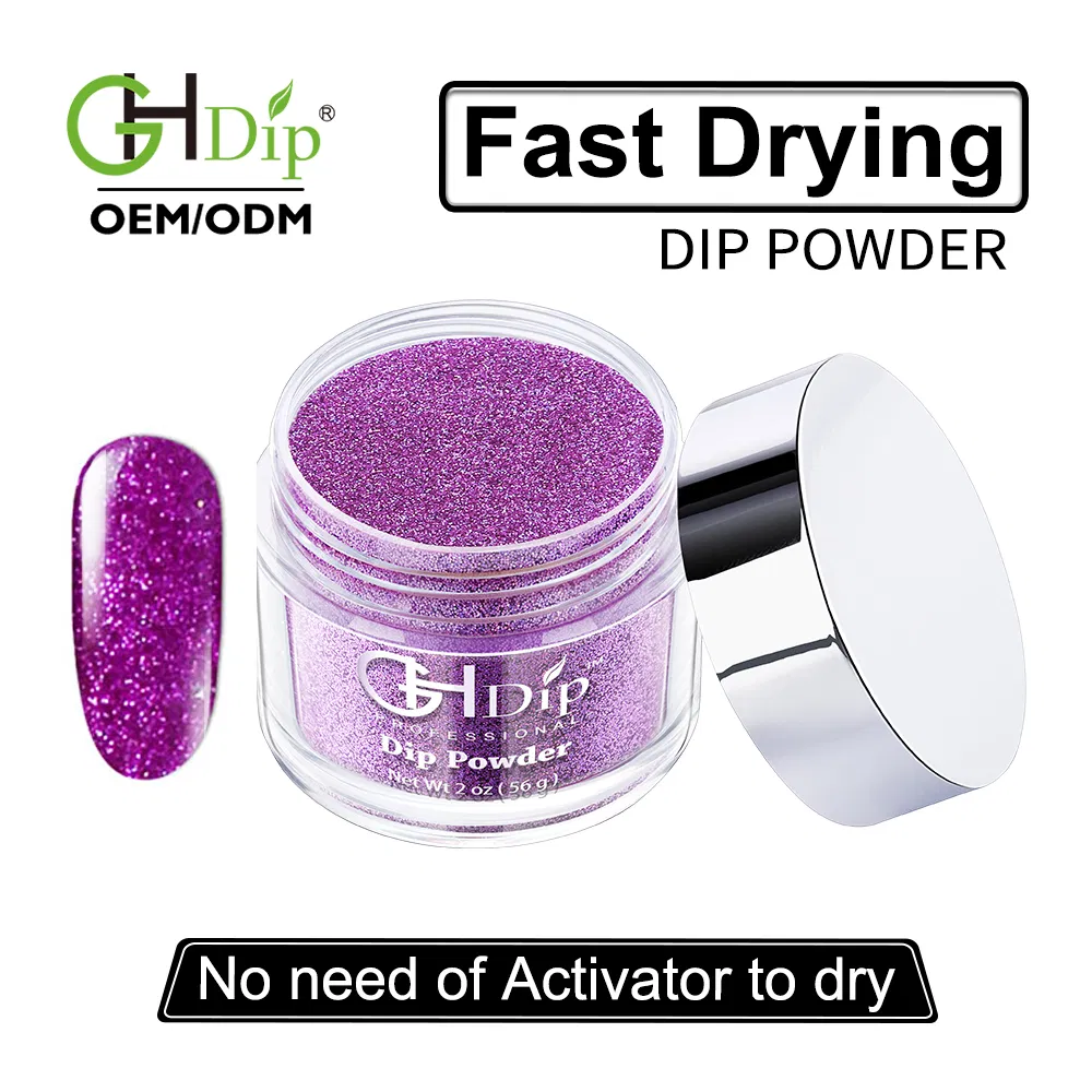 Glitter Nail Fast Drying Dipping Powder Colors Acrylic DIP Nail Art