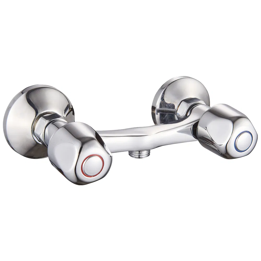 Смеситель для ванной настенный цинковый