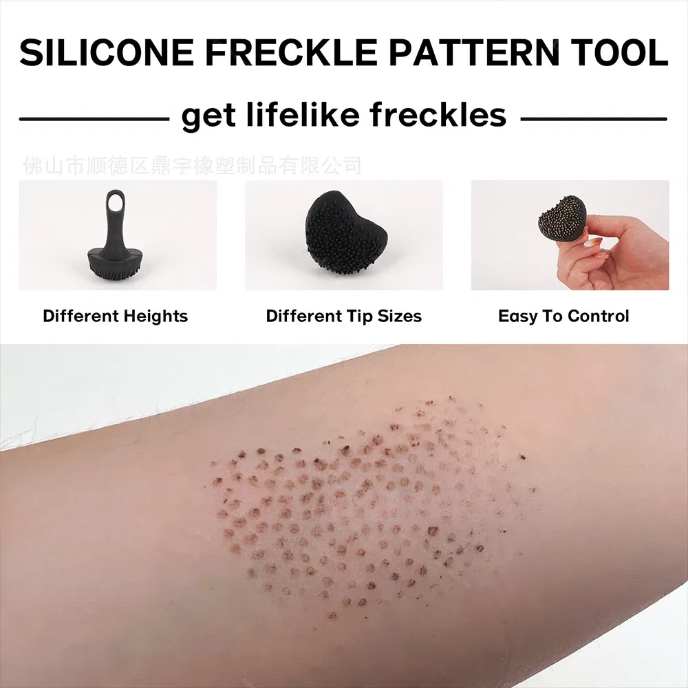 Portable Silicone Freckle Stamp for Freckle Creation