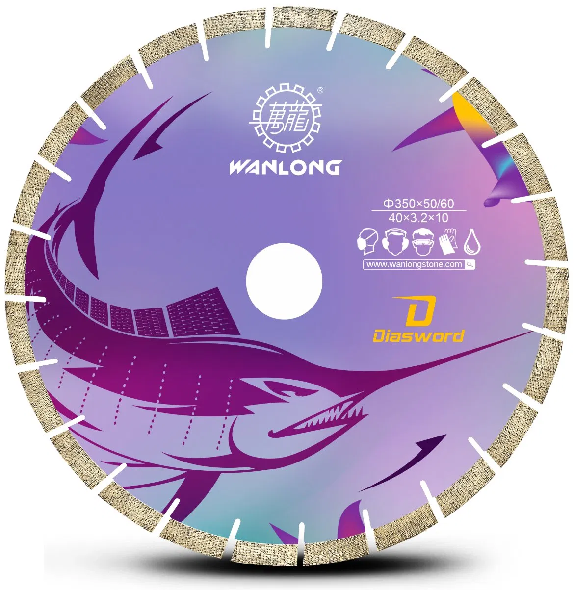 Diamond Bridge Saw Blade for Granite, Marble