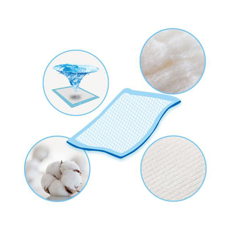Disposable Hospital Medical Care Underpad Adult Incontinence Underpad Nursing Pad Blue Pad Adult Maternity Care Bed Pads Old People Elderly Care Products