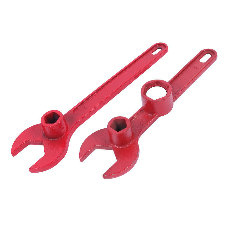 Red Safety Fire Protection Construction Site Wrench