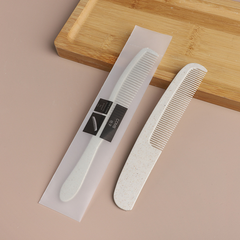 Hotel Using Single-Use Toothbrush Set with Toothpaste