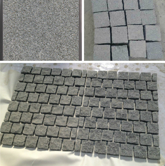 Flamed/Mesh G654 Granite Paving Stone for Garden/Driveway/Walkway Outdoor/Exterior/Stone/Pavers Tiles