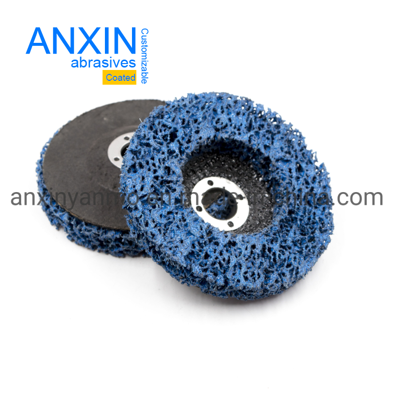 Premium 100X16mm Blue Paint Removal Clean and Strip Disc