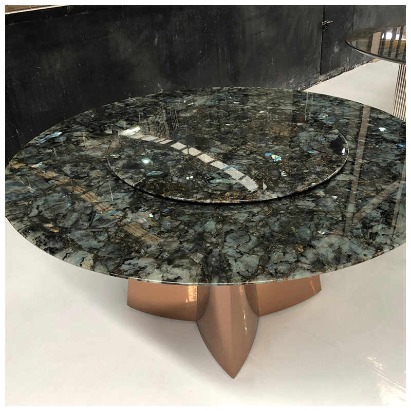 Luxury Polished Labradorite Blue Granite for Tiles/Countertops/Tables