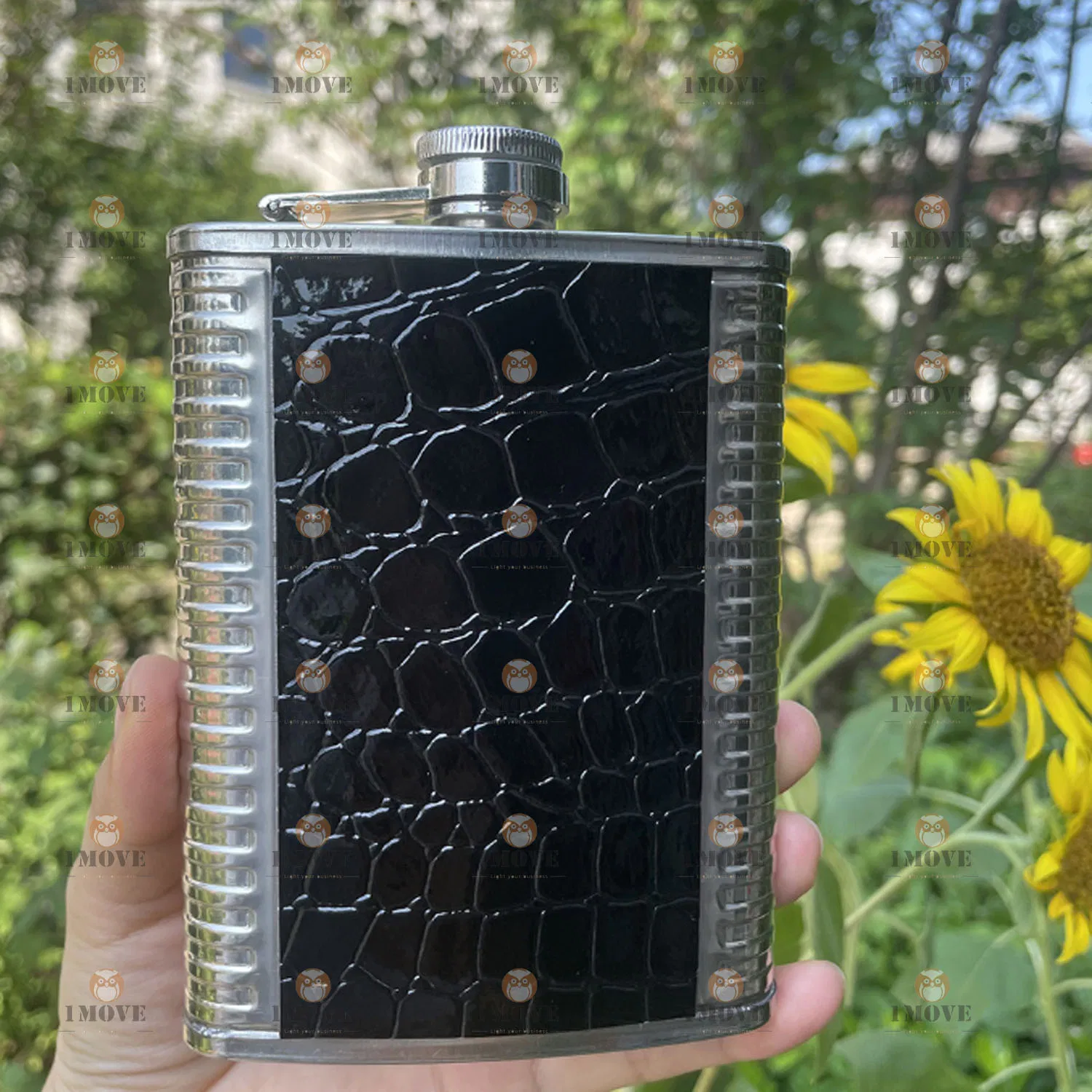 Portable Stainless Steel Hip Flask Set - Ideal for Gifting and Travel