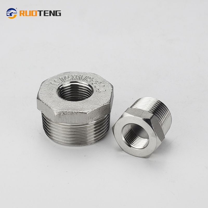 [Ruoteng] Stainless Steel Hex Bushing Male and Female Thread