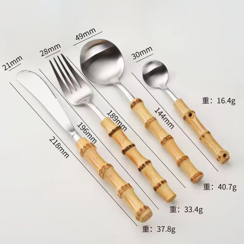 Stainless Steel Sleek Design Hot-Selling Easy-Clean Durable Cutlery Set