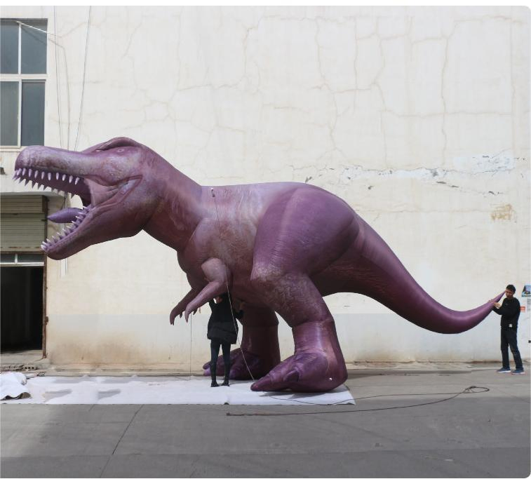 Zoo Mall Event Display Inflatable Dinosaur Animal Model