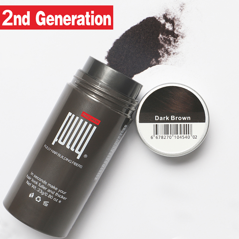 Instant Make Thin Hair Super Thick Fully 18 Colors Hair Fiber