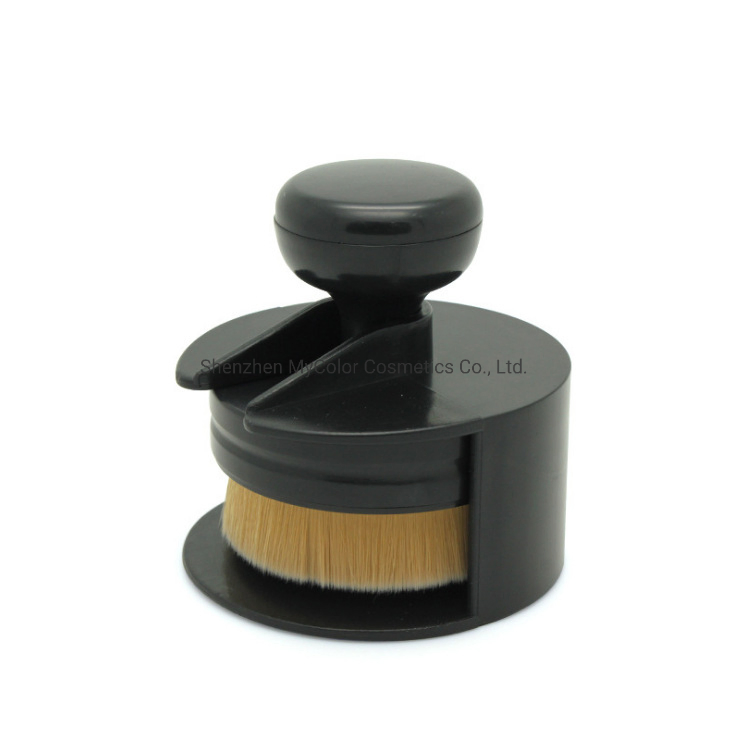 Newest Design Stamp Kabuki Premium Synthetic Hair Kabuki Foundation Brush Blending