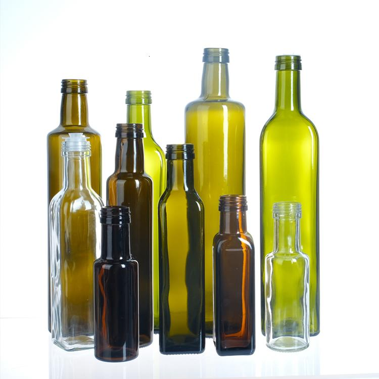 Wholesale 16oz 500ml Anti-Leak Glass Food Olive Oil Bottles for Cooking