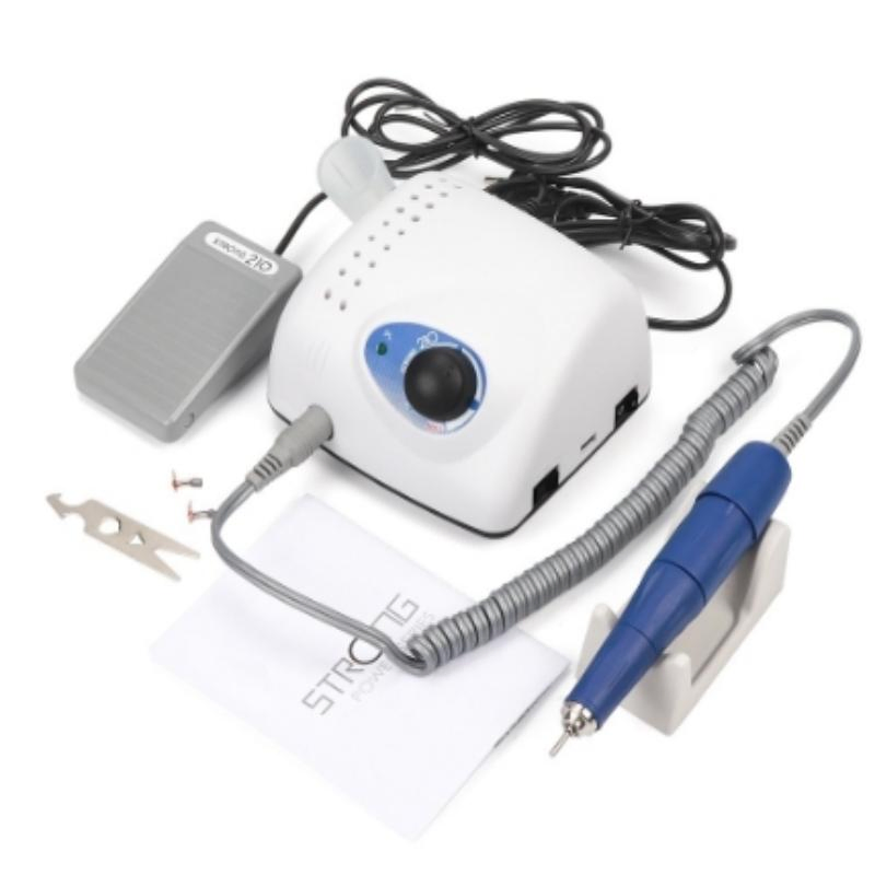 65W 40000rpm Electric Strong 210+105L Nail File Manicure Set Kit Nail Tools