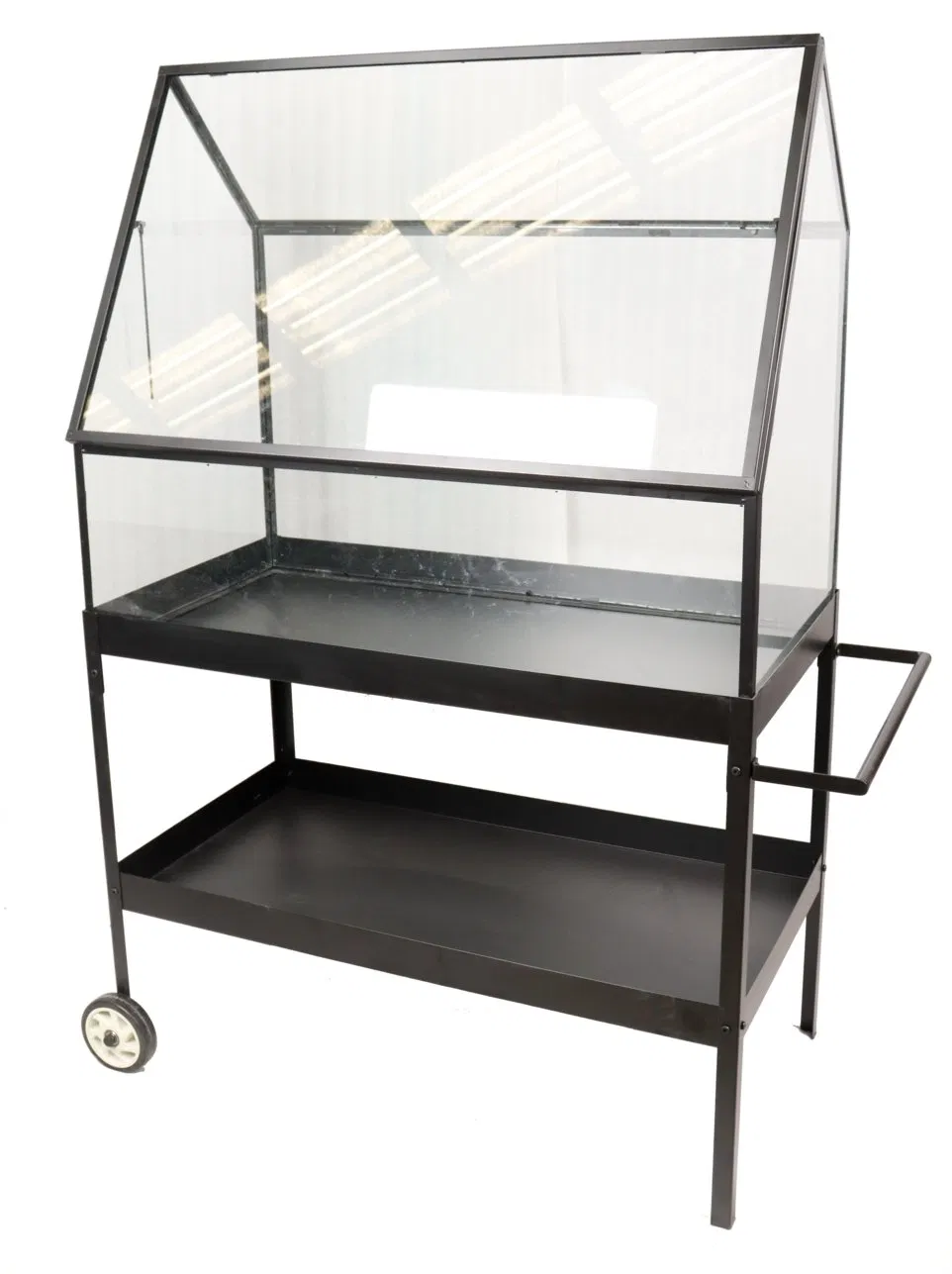 Metal Framed Greenhouse, Indoor Outdoor Raised Planter Box Protection