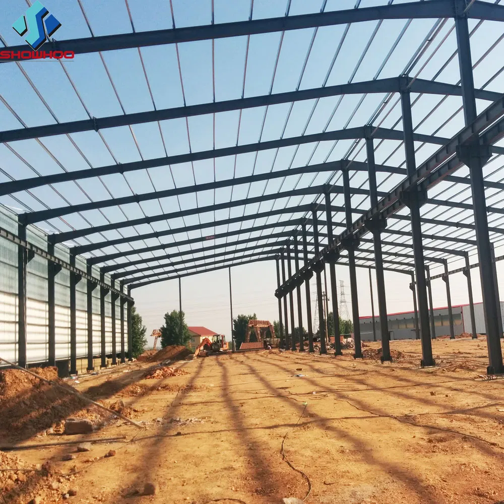 Fast Build Prefabricated Steel Structure Warehouse Peb Building for Industrial Use
